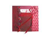 Alvin BHS204 Paper Collection Embellishment Pack Ruby