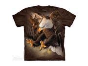 The Mountain 1039433 Freedom Eagle T Shirt Extra Large