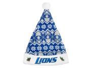 Detroit Lions 2015 Knit Santa Hat