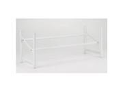 Closetmaid 811100 25 45 in. Stack Expand Shoe Rack White