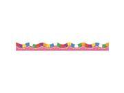 Candy Land Dimensional Look Extra Wide Die Cut Deco Trim