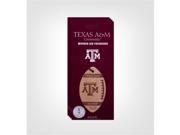 Masik Collegiate Fragrances 80035 Texas A M Wooden Football Air Freshener 4 Pack