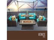 TKC Venice 6 Piece Outdoor Wicker Patio Furniture Set