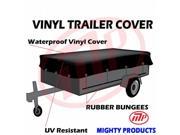 Mighty Products MT VTT15 B0810 15 oz. Light Weight WaterProof Vinyl Trailer Tarp 8 x 10 ft.