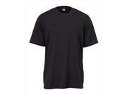 Badger BD2120 B Core Youth Short Sleeve Tee Black Small