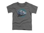 Trevco Chicago The Rail Short Sleeve Toddler Tee Charcoal Medium 3T