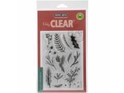 Hero Arts HA CL889 Clear Stamps 4 x 6 in. Holiday Pine Branches