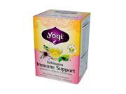 Yogi 355073 Yogi Immune Support Herbal Tea Echinacea 16 Tea Bags Case of 6