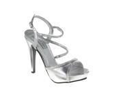 Benjamin Walk 423MO_05.5 Allie Shoes in Silver Metallic Size 5.5