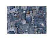 Brewster Home Fashions 8 909 Jeans Wall Mural 100 in.