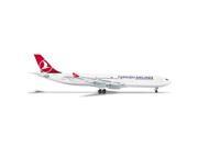 Herpa 500 Scale HE524360 Herpa Turkish A340 300 1 500 REG No.TC JDM