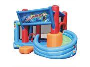 Kidwise KWSS CB 208 Kidwise Celebration Station Bounce House And Tower Slide