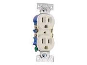 Cooper Wiring 270A10 Grounded Receptacle Almond 10 Pack