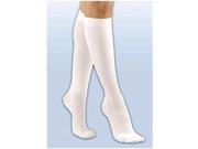 Activa H5312 Anti Emb Stocking 18 Knee Closed Toe White Medium