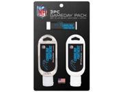 Worthy NFL CAR 3PK Carolina Panthers 3 Piece Gameday Accesory Pack Set Of 6