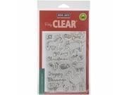 Hero Arts HA CL884 Clear Stamps 4 x 6 in. Animal Blessings