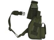 Fox Outdoor 58 020 SAS Tactical Leg 5 in. Holster Right Olive Drab