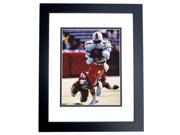 8 x 10 in. Michael Irvin Autographed Miami Hurricanes Photo 3X Super Bowl Champion Black Custom Frame