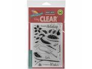 Hero Arts HA CL906 Clear Stamps 4 x 6 in. Color Layering Dimensional Bird