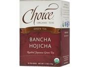 Choice Organic Teas B28146 Choice Organic Teas Bancha Hojicha 6x16 Bag