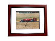 8 x 10 in. Bobby Rahal Autographed Racing Photo Mahogany Custom Frame