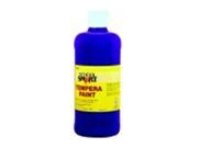 School Smart Non Toxic Multi Purpose Liquid Tempera Paint 1 Pint Purple