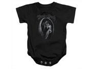Anne Stokes Dance With Death Infant Snapsuit Black Small 6 Mos