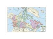 Universal Map 27094 Canada Rolled Map Laminated 40 x 28 in.