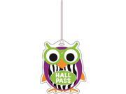 Colorful Owl Hall Pass