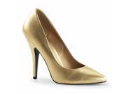 Fabulicious TREAT06_SGFA 8 Round Toe Ballet Flat Embellished Shoe with Rhinestone Silver Size 8