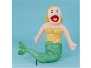 Sunny Toys GS4599C 28 In. Mermaid Yellow Hair Yellow Green Body Full Body Puppet