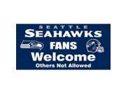 Fan Creations N0617 Seattle Seahawks Fans Welcome Sign