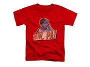 Trevco Andy Griffith Aw Pa Short Sleeve Toddler Tee Red Medium 3T