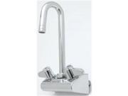 T S Brass 131335 Wall Mount Faucet 4 In.