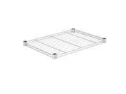 Honey Can Do SHF350C1824 18 x 24 in. 250 Lb Capacity Chrome Shelf With 4 Installation Clips