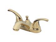 Homewerks 179918 Baypointe Polished Brass 2 Hand Lever Faucet