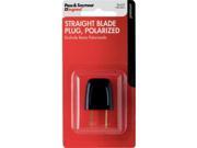 Pass Seymour 26016BKBPCC10 Quick Plug 6A 125V Black