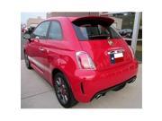 DAR Spoilers FG 540p 2012 And Up Fiat 500 Large Factory Roof No Light Spoiler Painted