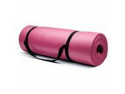 Bry Belly SYOG 002 Extra Thick .75 in Yoga Mat Pink