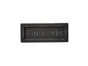 Bulk Buys OF734 54 Fireworks Mini Metal Sign Magnet 54 Piece