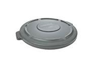 Rubbermaid Commercial Products 2631GRAY 32 Gallon Brute Container Lids Gray