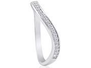 Doma Jewellery SSRZ6489 Sterling Silver Ring With Micro Set CZ Size 9