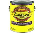 Cabot 11608 1 Gallon Med Base Solid Oil Decking Stain