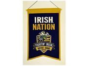 Winning Streaks Sports 30015 Notre Dame Nations Banner