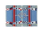 Homefires Rugs PPS SDG001B Nautical Plaid Area Rug 22 x 34 in.
