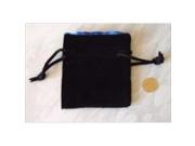 Koplow 9912 Small Lineddice Velvet Bag Blue