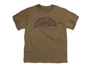 Trevco Concord Music Presige Vintage Short Sleeve Youth 18 1 Tee Safari Green Extra Large