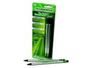 Ticonderoga Sense Matic Pencil 0.7 mm. Lead Silver And Black Barrel Pack 2