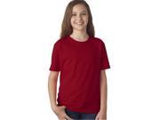 Anvil 780B Youth Midweight Tee Independence Red Medium