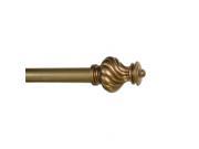 VersaillesHomeFashions S0186 82 1 in. Soho Rod Sets 86 144 in. With Scepter Finial Antique Brass